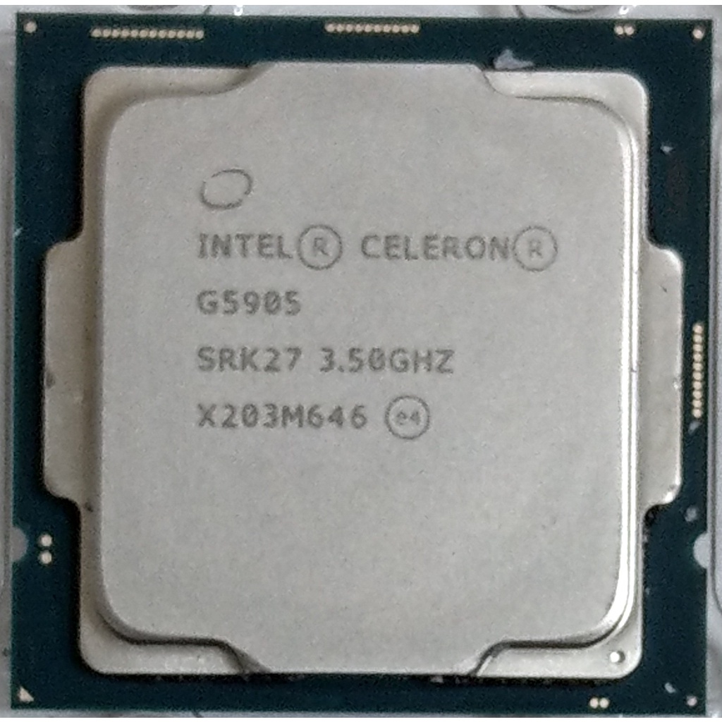 (原廠保固中) Intel 十代 Celeron G5905 CPU (1120 腳位)