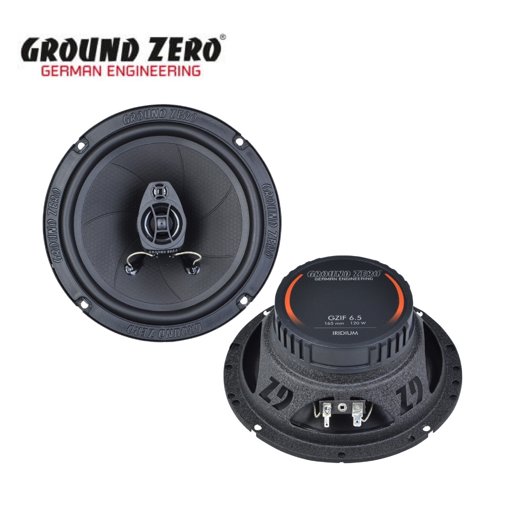 德國零點 GROUND ZERO GZIF 6.5  6.5吋 二音路同軸喇叭