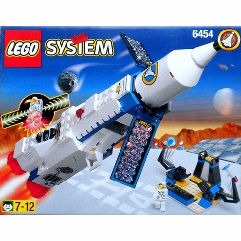 【樂高資本】樂高 LEGO 太空發射倒數 6454 Space Countdown Corner 二手美品無盒 S-1