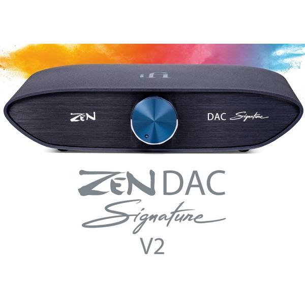 (新北新莊 名展音響) iFi Audio ZEN DAC Signature V2 桌上型平衡輸出
