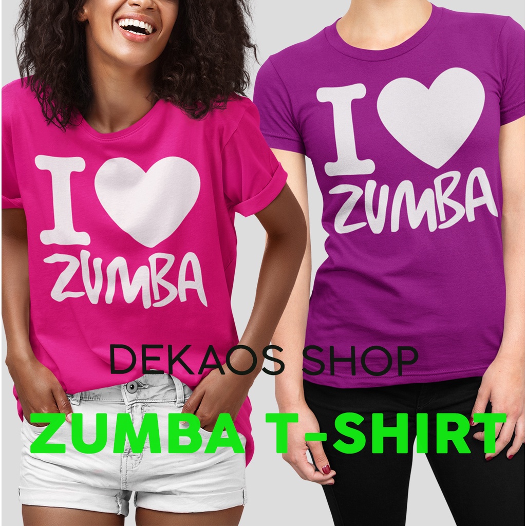 Zumba 女式襯衫 ZUMBA T 恤女士 JUMBO 運動 T 恤女士體操服女士運動上衣 AEROBIC 女式襯衫