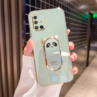 SAMSUNG 適用於三星 Galaxy A31 A51 A71 4G M51 M31 M30S 的精密相機手機殼帶豪華