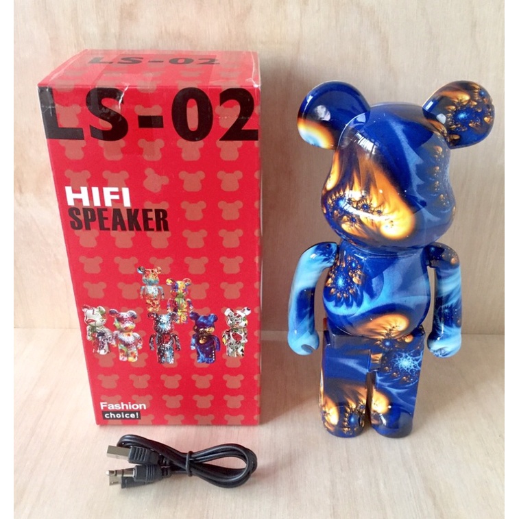 新款-塗鴉版暴力熊-(LS-02)及LS-02B藍牙喇叭、LS02