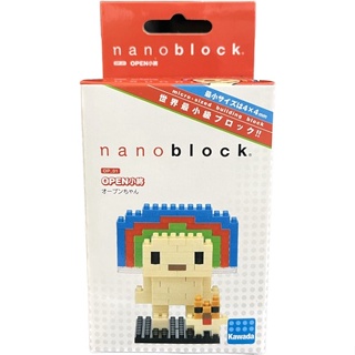 日本 Kawada 河田 Nanoblock 迷你積木 OPEN小將與小竹輪 OP-01