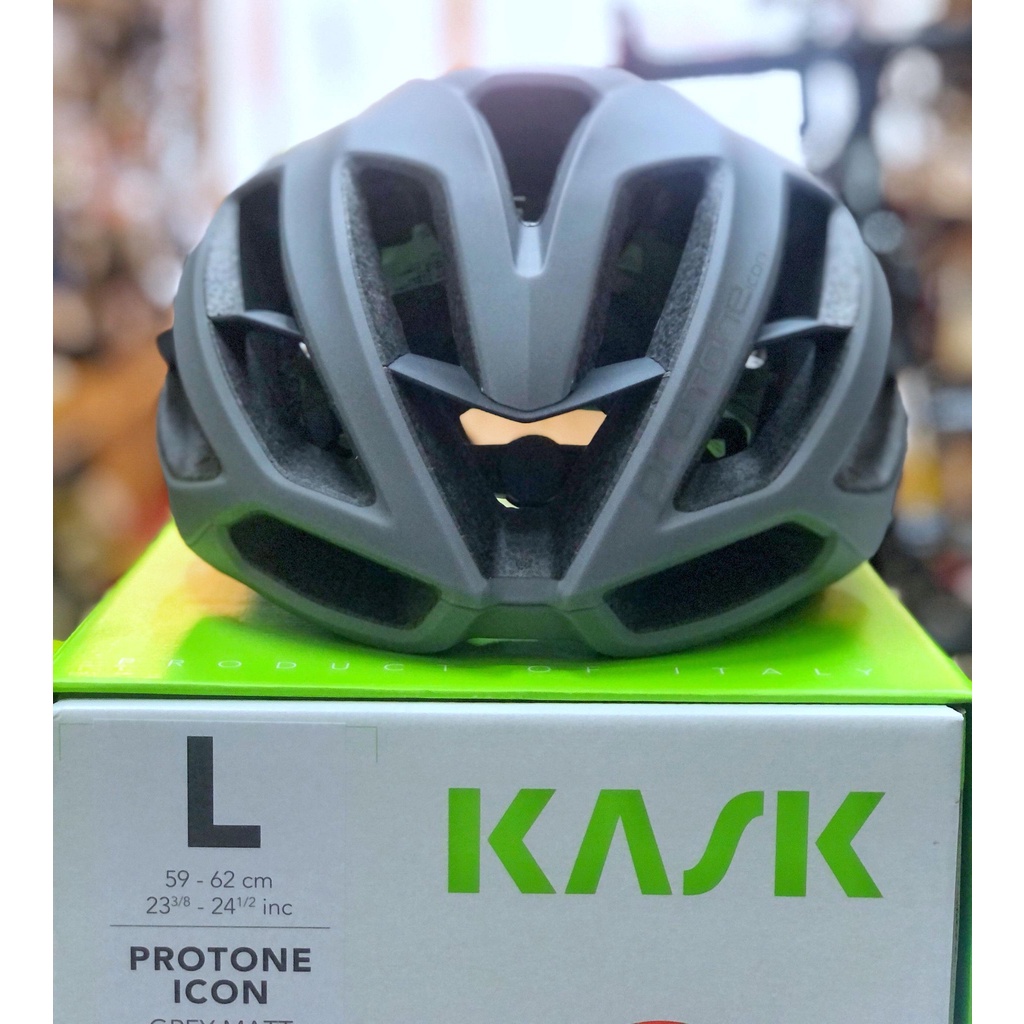 KASK PROTONE ICON (Grey Matt消光灰) 單車安全帽/自行車安全帽/腳車踏安全帽