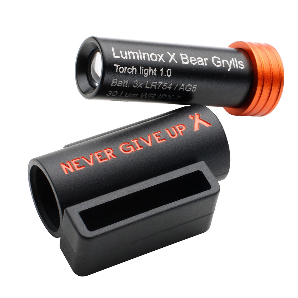 LUMINOX 雷明時Bear Gylls貝爾荒野求生系列 膠囊型迷你手電筒 LM-JAC-LTORCH24