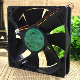 YTH AD1224UX-A73GL 24V 0.25A 12025 12CM 3線變頻風扇