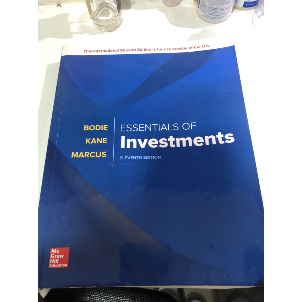 ESSENTIALS OF Investments 第十一版