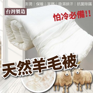小老闆寢具【天然舒柔羊毛被】石墨烯棉被 羊毛被 單人棉被 暖暖被 厚被子 保暖被 小被被 被芯 棉被 厚棉被 雙人棉被