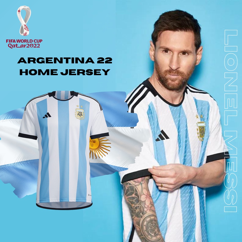 adidas 球衣 Argentina 世界盃 阿根廷 主場球衣 世足賽 FIFA 梅西 愛迪達【ACS】 HF2158