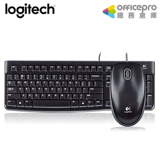 羅技Logitech 有線鍵盤滑鼠組 MK120黑色 電腦周邊 滑鼠鍵盤 有線滑鼠 靜音滑鼠｜Officepro總務倉庫