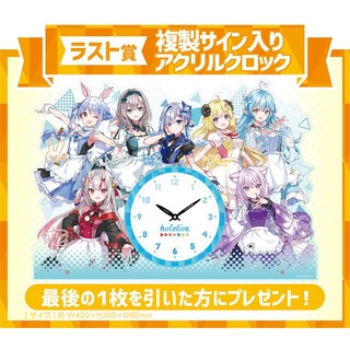 [最後賞] [時鐘] hololive 烹飪一番賞 (複製簽/壓克力面板)