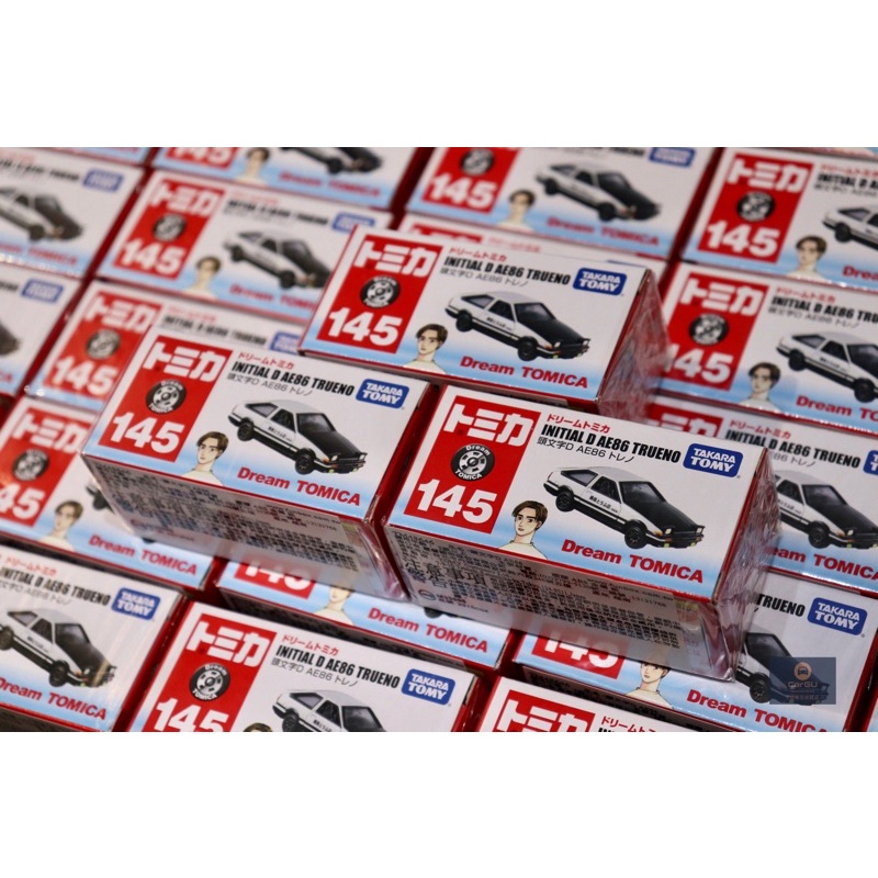 (竹北卡谷)現貨秒出 Tomica Dream 145 頭文字D Toyota AE86 多美小汽車 藤原拓海