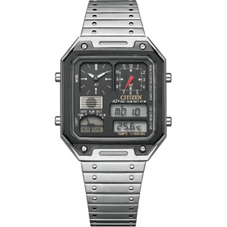 ∣聊聊可議∣CITIZEN 星辰 Thermo Sensor 80年代復古設計手錶 指針/數位顯示 JG2126-69E