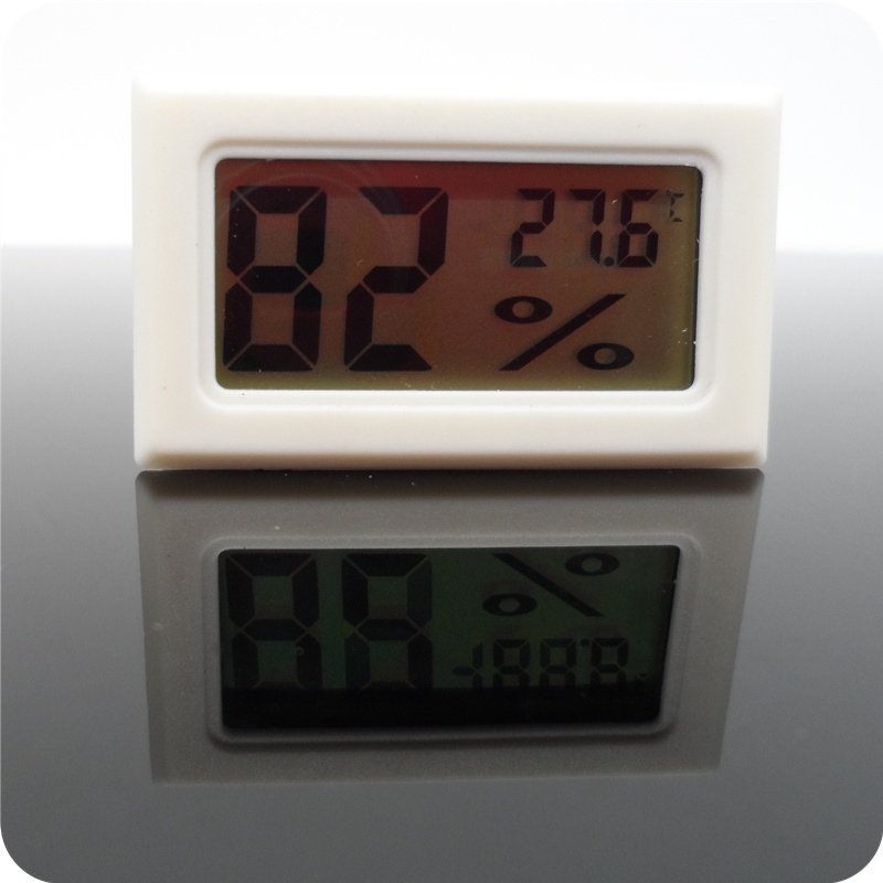 *HK04.內置探頭溫度計 嵌入式電子溫濕度計 電子溫度計數顯電子溫濕度計