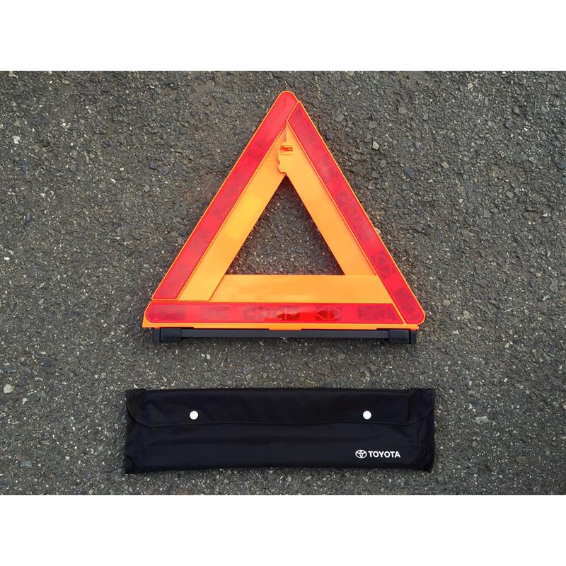 (無現貨需預訂，勿下標)Toyota正廠新品auris camry rav4 交通事故警示用 三角表示板 停止板 警示架