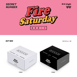 [SEOUL Plus] Secret Number Fire Saturday(第3張單曲專輯)限量版官方密封