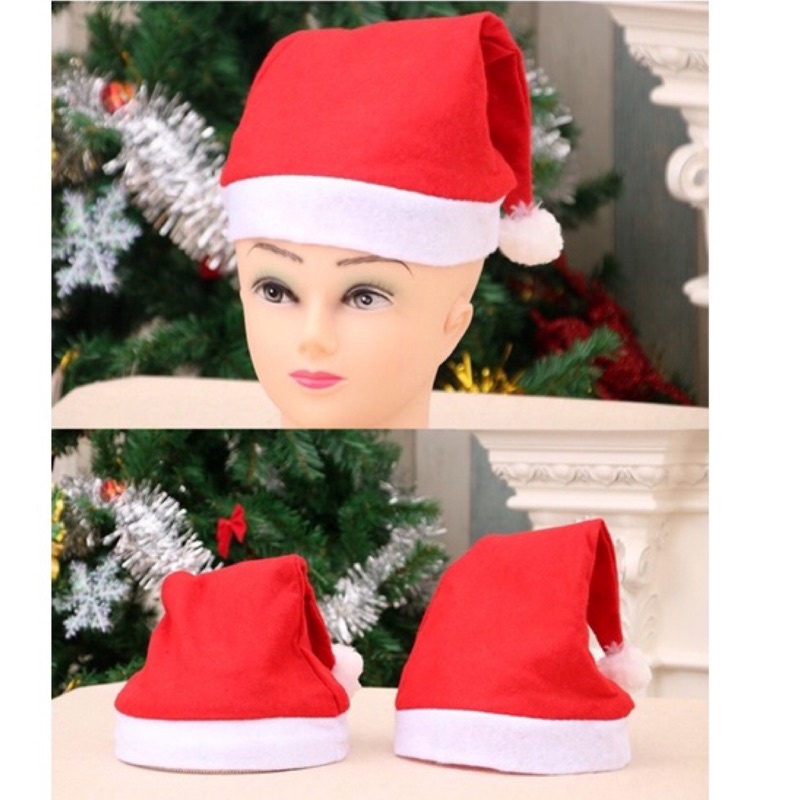 現貨 聖誕帽 大人 兒童 角色扮演 帽子 耶誕帽 聖誕老人帽子 聖誕節 交換禮物 紅帽 搞怪 搞笑 圓錐帽 聖誕老公公