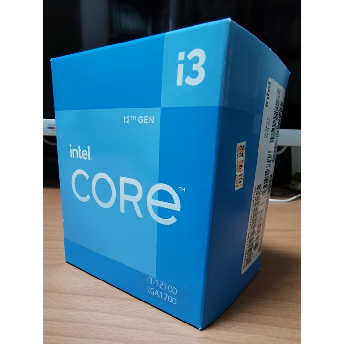 INTEL Core i3 12100 CPU (捷元保固)