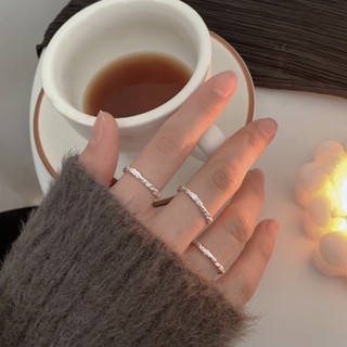 《現貨》眉兒銀飾 韓國東大門 s925純銀 糖紙戒指 女生戒指 銀戒 開口戒 韓妞 韓風 純銀戒指 韓銀飾 錫箔紙