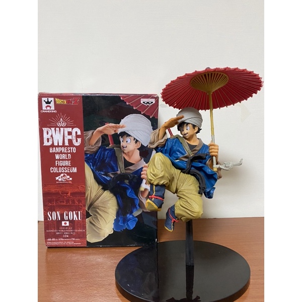 ｛七龍珠正版公仔｝白證 拆擺 BWFC再見悟空 寬盒 便宜出清 景品