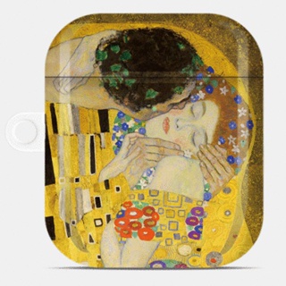 [seoul unnie] 名畫 gustav klimt the kiss 耳機殼 Airpods 保護套