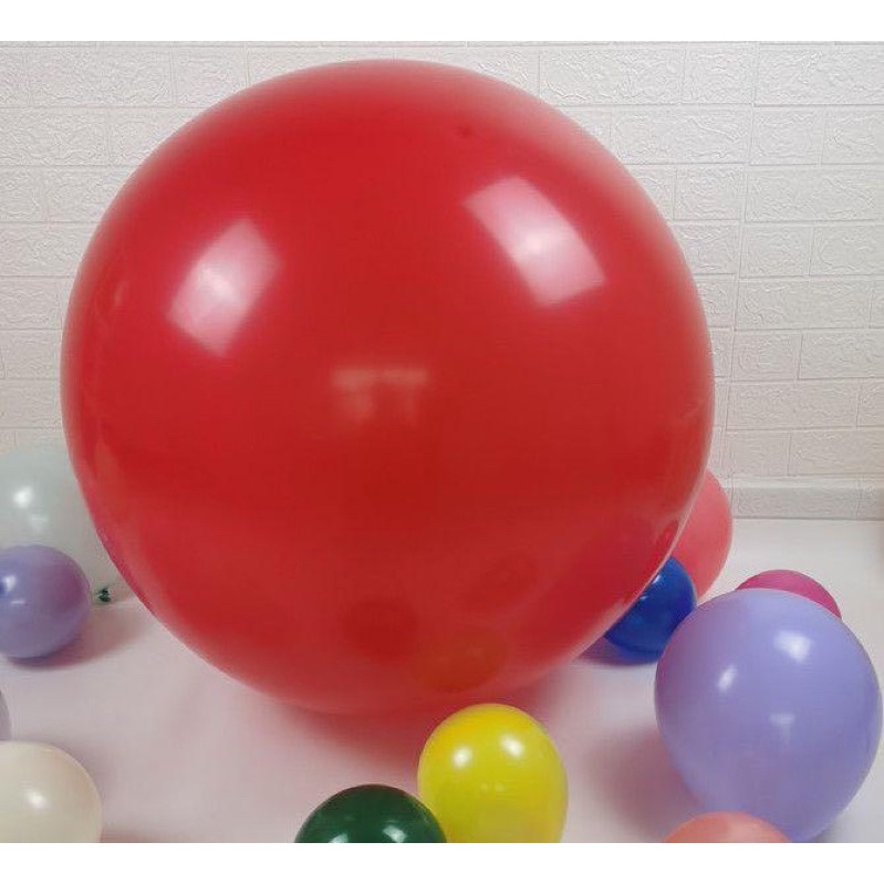 【台灣現貨】超大乳膠氣球 36吋 圓球 生日派對 結婚 情人節 告白 氣球 大氣球 周歲 求婚