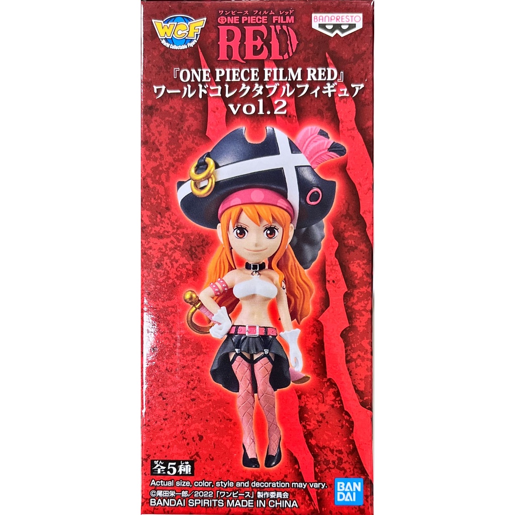 【阿美百寶屋】現貨 代理版 WCF 海賊王 劇場版 RED 紅髮歌姬 vol.2 娜美 單售