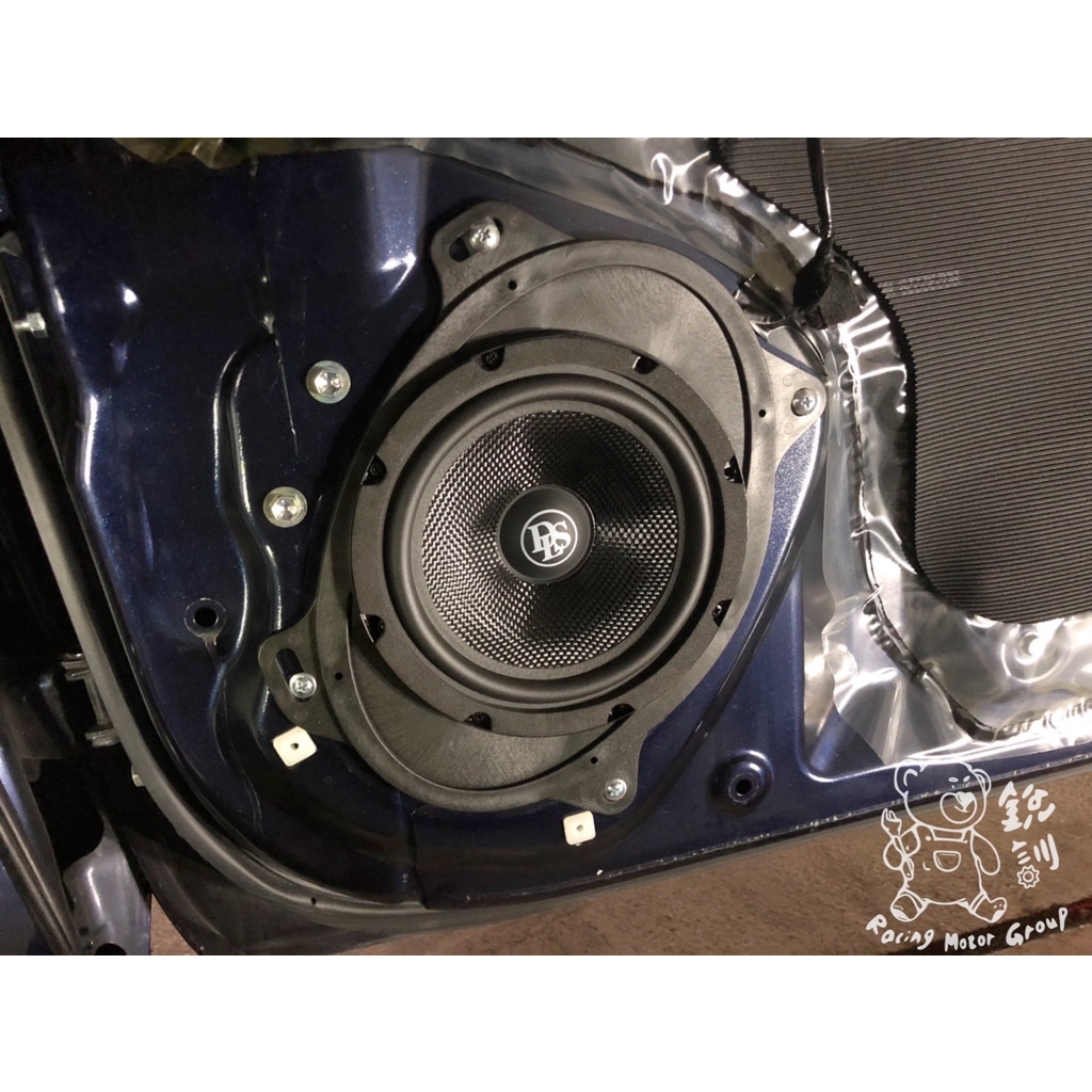 銳訓汽車配件精品-台南麻豆店 2018 Subaru XV 前門 安裝 瑞典 DLS-Mb6.2 6.5吋 分音喇叭