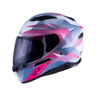 SOL SF-6 SF6 獨角獸 白粉 內墨鏡 浮動式鏡座 EPS 完全防護 全可拆洗 全罩 安全帽《比帽王》