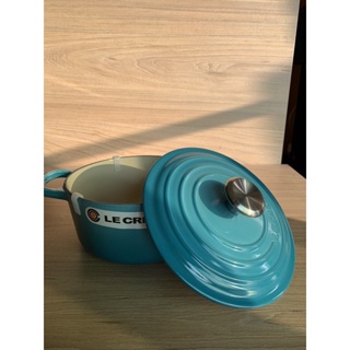 Le Creuset 圓形鑄鐵鍋湯鍋 18cm 加勒比海藍