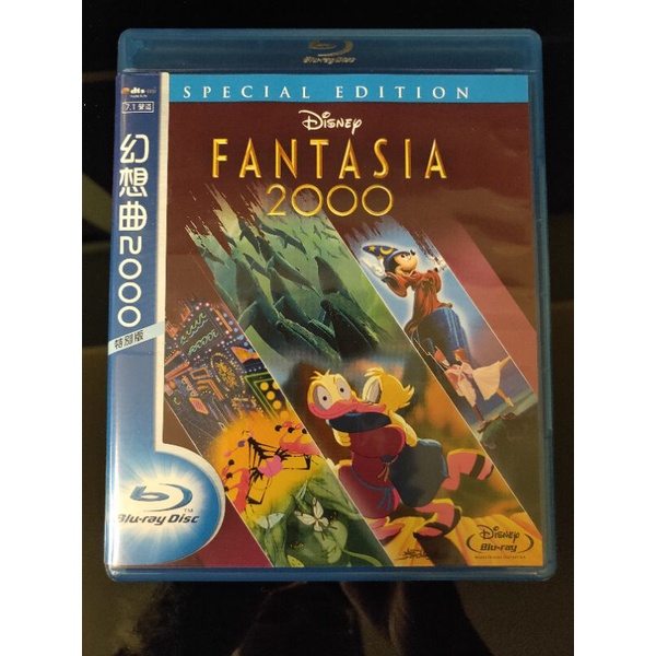 二手迪士尼卡通動畫 幻想曲2000 藍光DVD 得利 正版授權