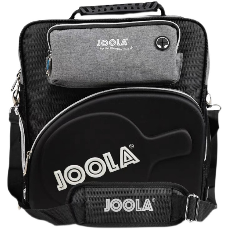 熱賣 乒乓球拍正品JOOLA尤拉乒乓球包855斜背包多功能大容量乒乓球拍套運動背包