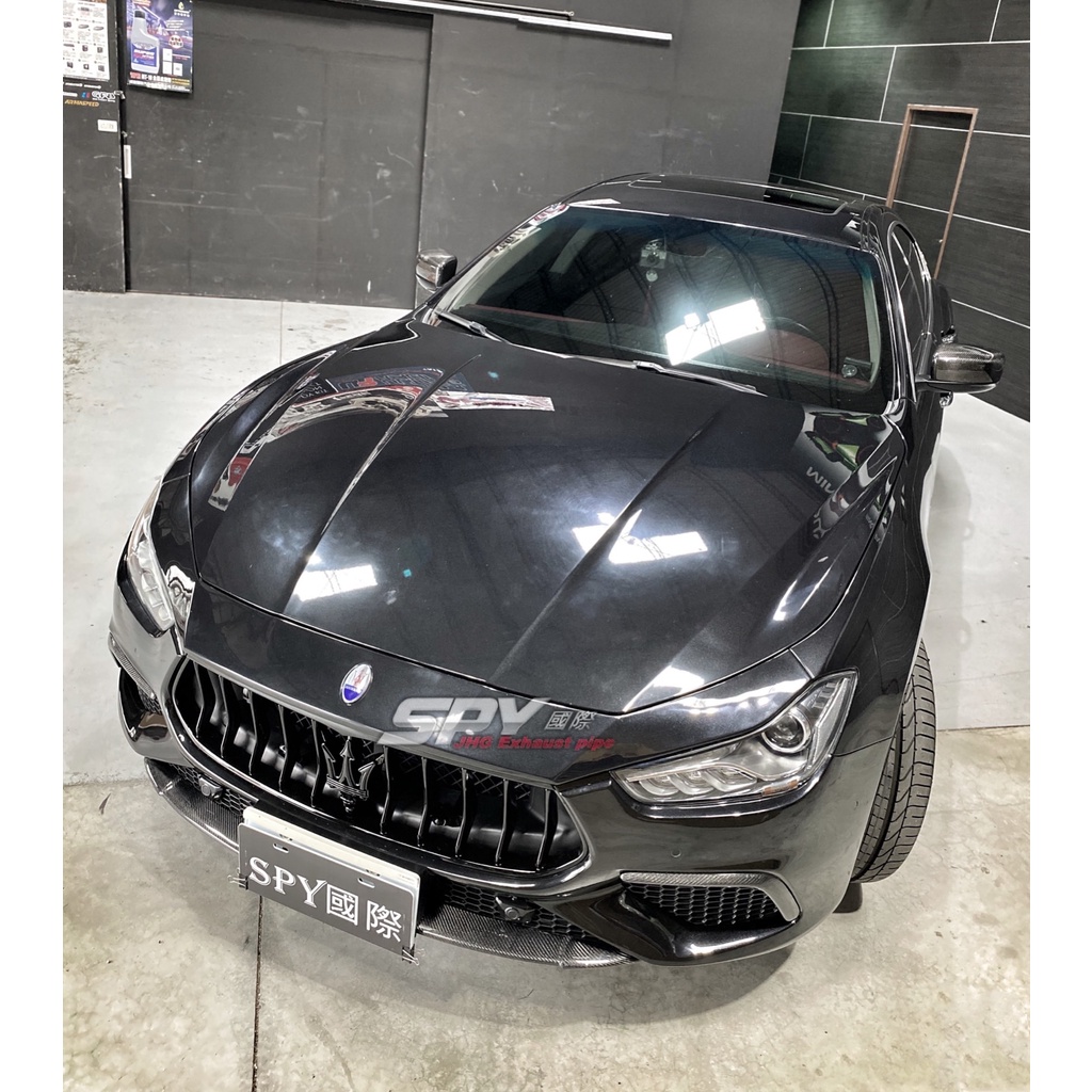 【SPY MOTOR】Maserati Ghibli 舊款改新款前保桿 水箱罩