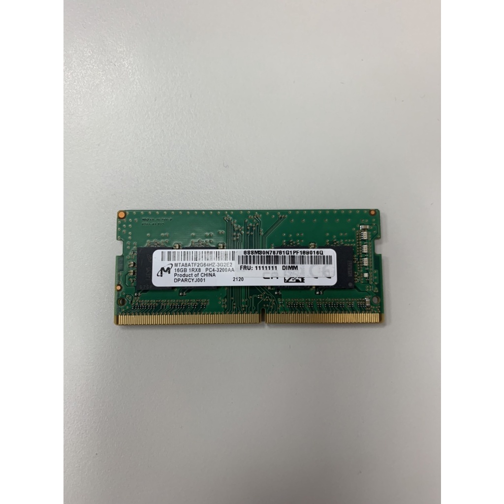 MTA8ATF2G64HZ-3G2E2 Micron 筆記型記憶體模組DDR4 16GB SODIMM