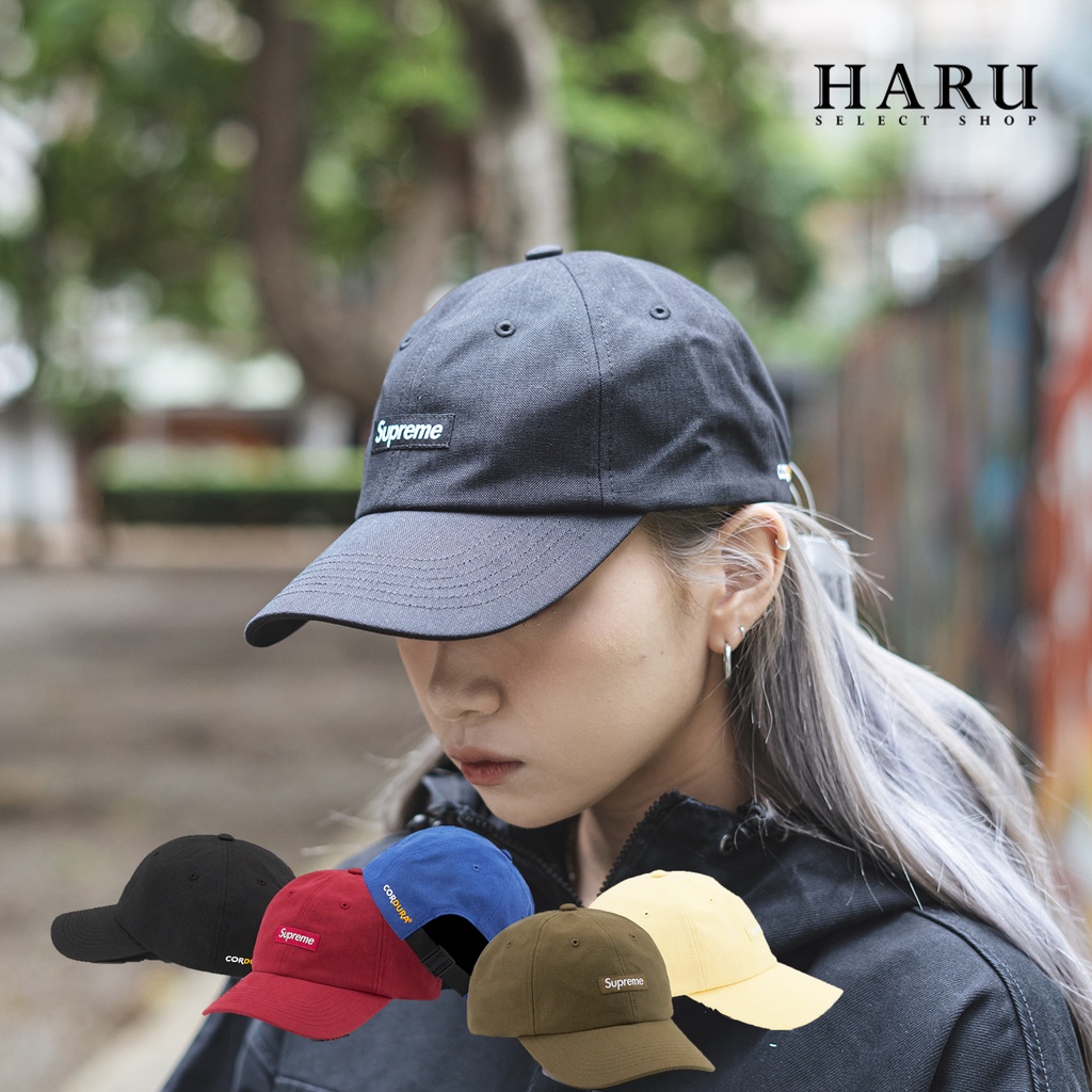 超特価超特価Supreme Visor Label 6-Panel Cap レアカラー キャップ