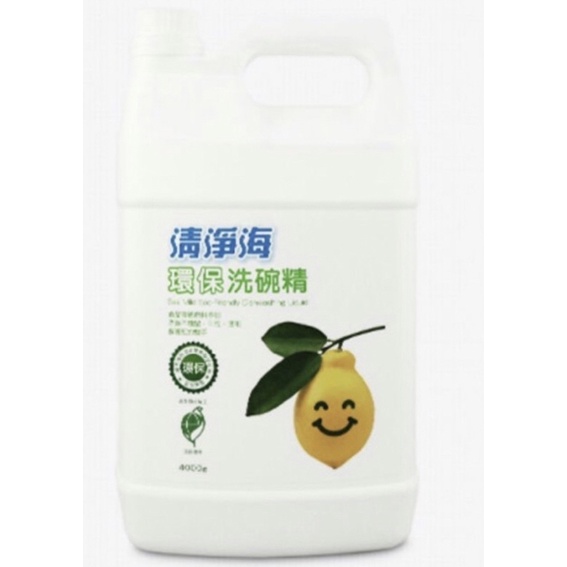 瓦厝家-清淨海洗碗精4000ml*4瓶+洗衣精補充包1500ml*3包免運組