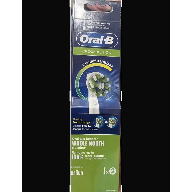Oral-B歐樂B EB50-2/EB18-2/EB60-2/EB20-2電動牙刷刷頭2入組