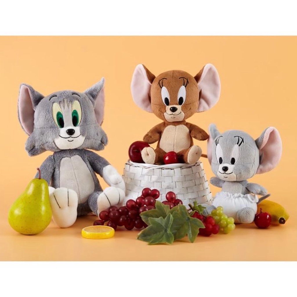 預購 湯姆貓與傑利鼠 娃娃 填充玩具 玩具 可愛 傑利鼠 湯姆貓 tom 泰菲 Tuffy  全新正品 日本 代購