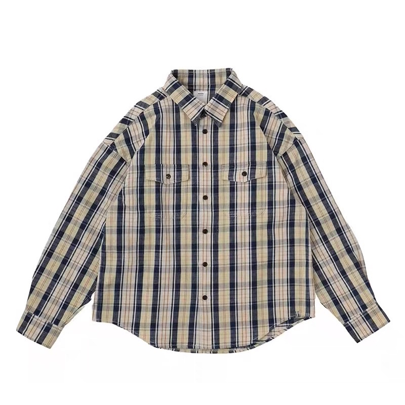 Visvim  22SS PIONEER CHECK 格紋水洗襯衫