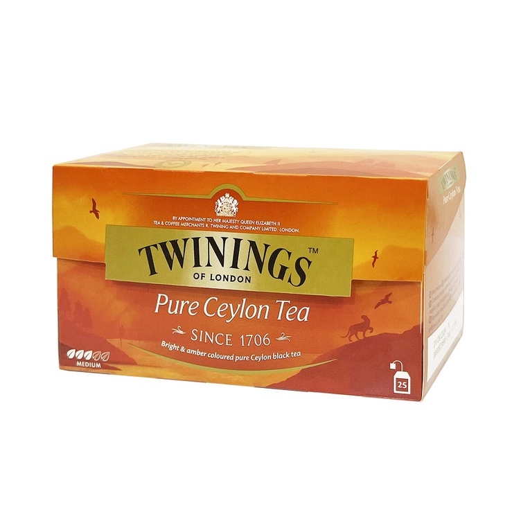 【Twinings】唐寧茶 極品錫蘭茶 (2gx25入)(效期2024/9/13)