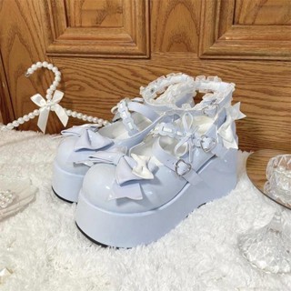 【Chicwalks女鞋店】 公主doll感Lolita鞋子蘿莉塔鞋子鬆糕底甜美可愛JK小皮鞋甜酷y2k