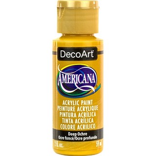 DecoArt 深赭色 Deep Ochre 59 ml Americana 壓克力顏料 DA392 ( 美國 )