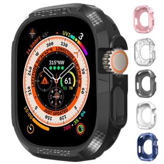 適用於Apple Watch Ultra 8 49mm 蘋果手錶軟TPU 防震保護殼