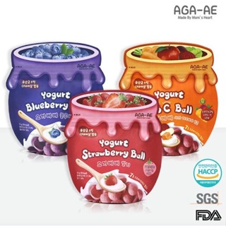 AGA-AE 益生菌寶寶優格球(草莓/藍莓/ABC蘋果+紅甜菜+紅蘿蔔)