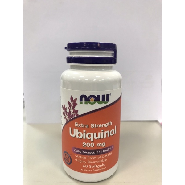 NOW Foods 還原型 Ubiquinol Q10 200mg 養卵聖品
