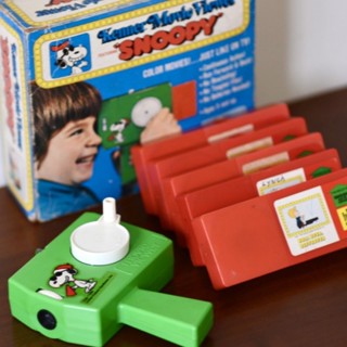 【OCASO】Kenner 電影播放器 史努比 Snoopy 手搖電影播放器 幻燈機 卡帶 聖誕禮物