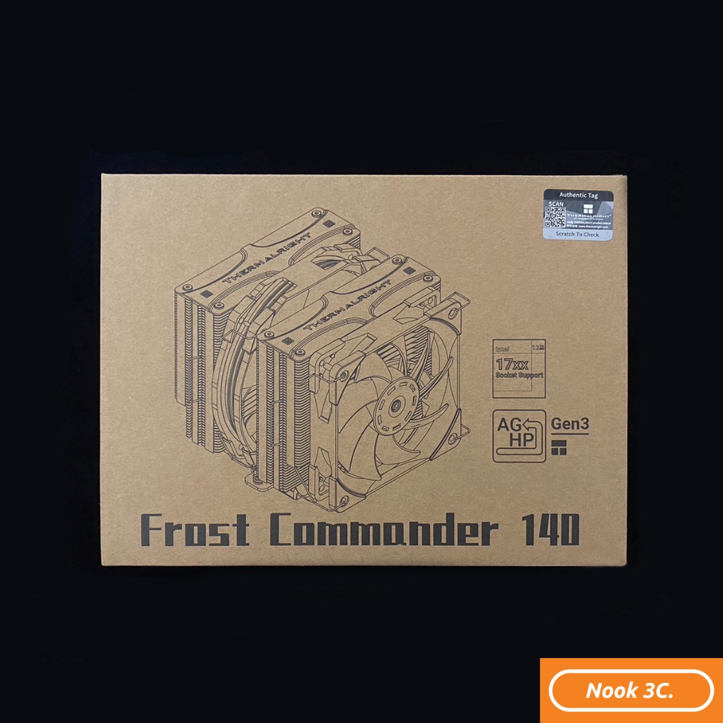 現貨秒出🌟全新 利民 FC140 冰封統領 散熱器 塔散 旗艦雙塔散熱器 Frost Commander 140