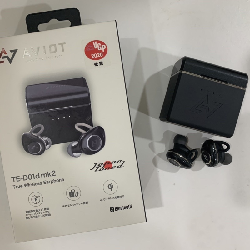 9成5新 AVIOT TE-D01d mk2 真無線藍牙耳機