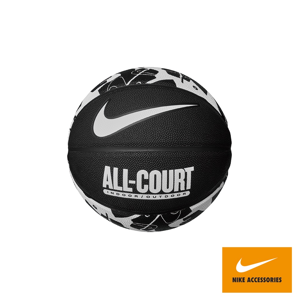 NIKE 籃球 7號球 室內外球 EVERYDAY ALL COURT 8P GRAPHIC黑N100437006107